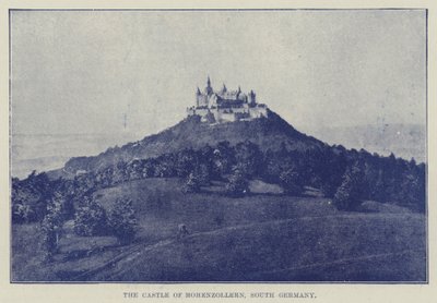 Le château de Hohenzollern, sud de l
