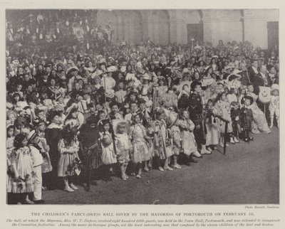 Le bal costumé des enfants donné par la mairesse de Portsmouth le 10 février - English Photographer