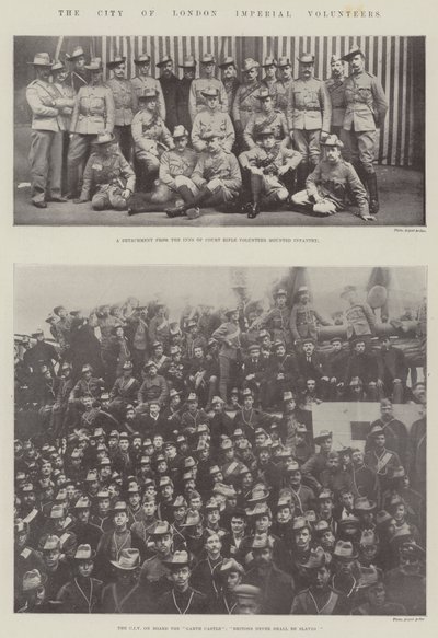 Les volontaires impériaux de la ville de Londres - English Photographer