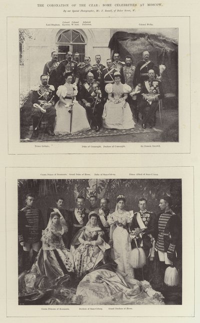 Le couronnement du tsar, quelques célébrités à Moscou - English Photographer