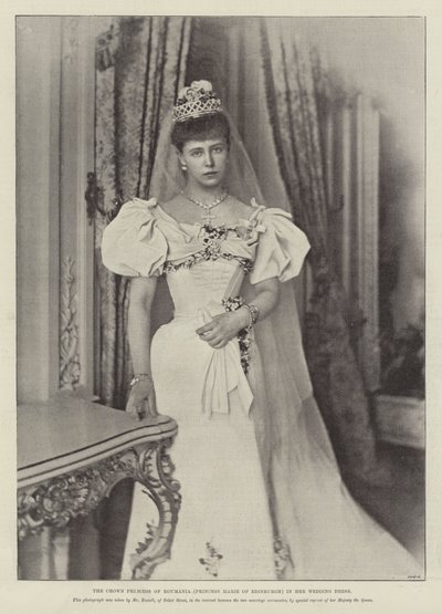 La princesse héritière de Roumanie (princesse Marie d