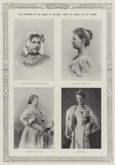 Le couronnement de la reine de Hollande, du berceau au trône - English Photographer
