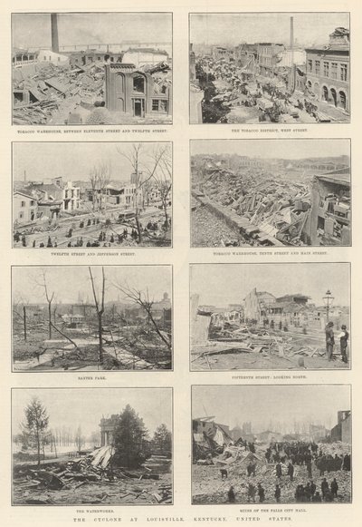 Le cyclone à Louisville, Kentucky, États-Unis - English Photographer