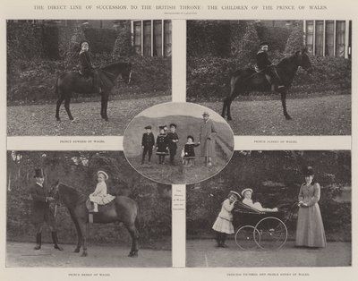 La ligne directe de succession au trône britannique, les enfants du prince de Galles - English Photographer