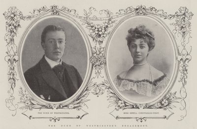 Les fiançailles du duc de Westminster - English Photographer