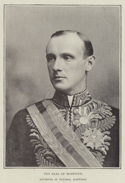Le comte de Hopetoun, gouverneur de Victoria, Australie - English Photographer