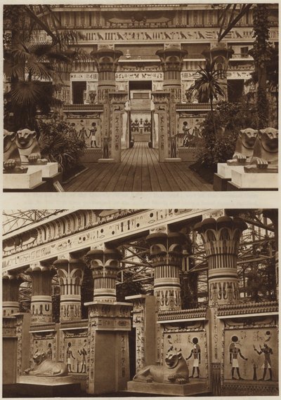 La cour égyptienne - English Photographer
