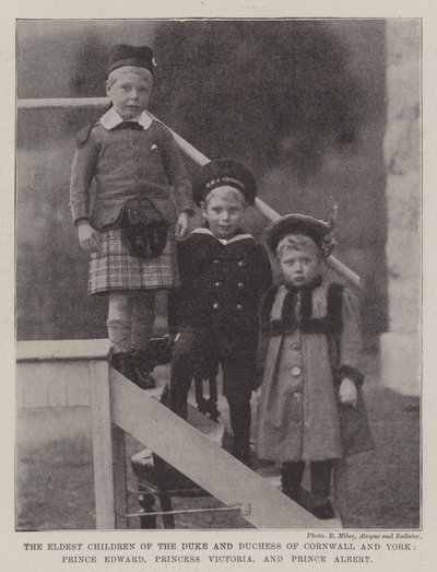 Les Enfants Aînés du Duc et de la Duchesse de Cornouailles et d