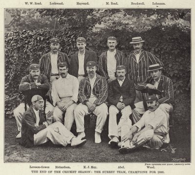 La fin de la saison de cricket, l