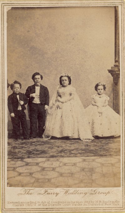 Le mariage féerique; Général Tom Pouce - English Photographer