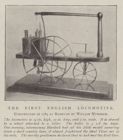 La première locomotive anglaise - English Photographer