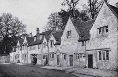 Les maisons flamandes, Corsham - English Photographer