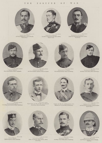 La fortune de la guerre - English Photographer