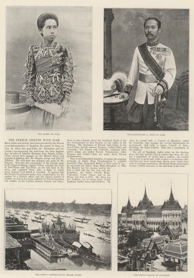 Le différend français avec le Siam - English Photographer