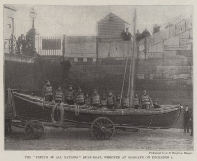Le bateau de sauvetage 