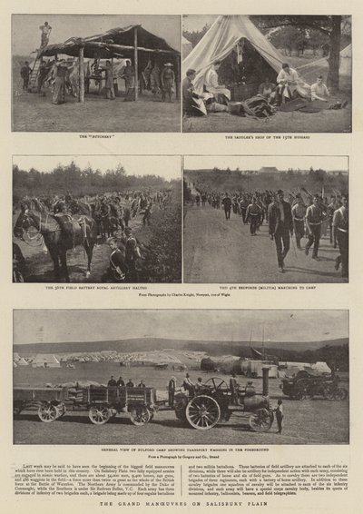 Les grandes manœuvres sur la plaine de Salisbury - English Photographer
