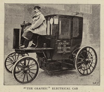 Le taxi électrique graphique - English Photographer