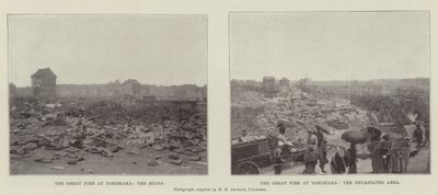 Le grand incendie de Yokohama - English Photographer
