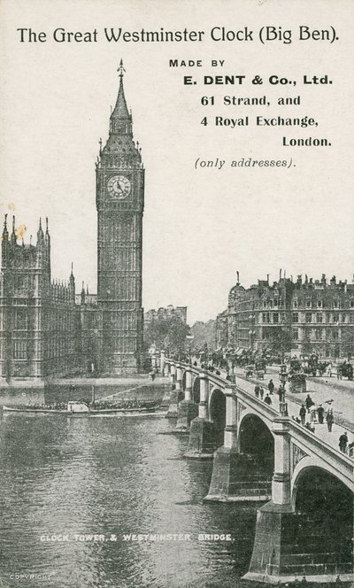 La Grande Horloge de Westminster, Big Ben - English Photographer