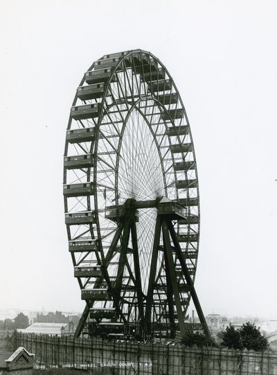 La Grande Roue à Earls Court, Londres - English Photographer