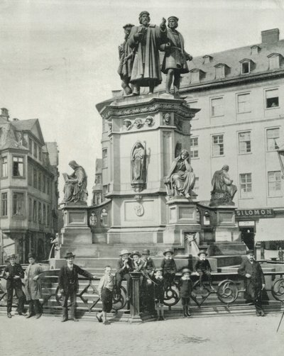 Le monument Gutenberg, Francfort - English Photographer