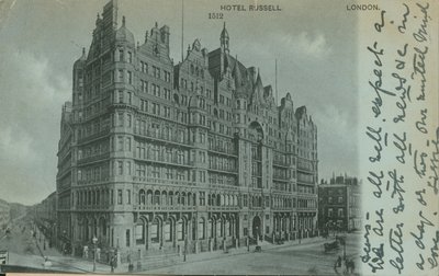 Hôtel Russell, Londres - English Photographer