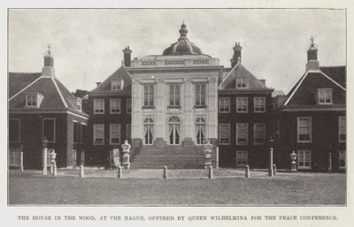 La Maison dans les bois, à La Haye, offerte par la reine Wilhelmine pour la Conférence de la paix - English Photographer