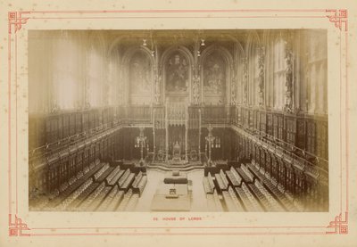 La Chambre des Lords - English Photographer