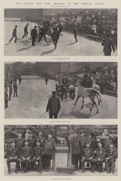 La brigade de pompiers de Kansas City au Crystal Palace - English Photographer