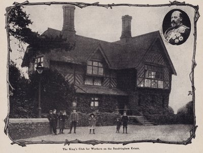 Le club du roi pour les travailleurs du domaine de Sandringham, Norfolk - English Photographer