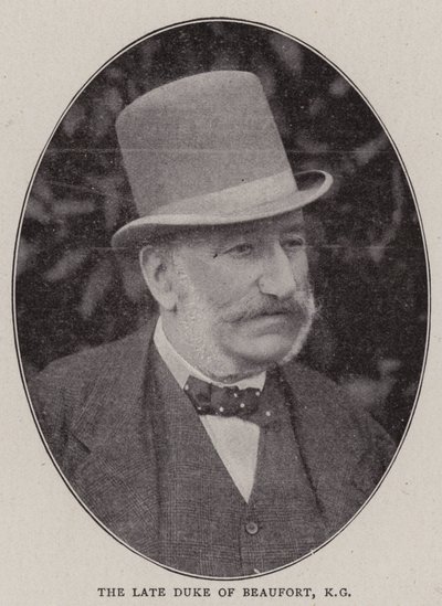 Feu le duc de Beaufort, KG - English Photographer