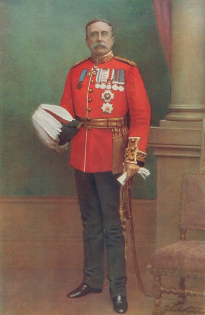 Le défunt général Sir W. S. A. Lockhart. Commandant en chef en Inde - English Photographer