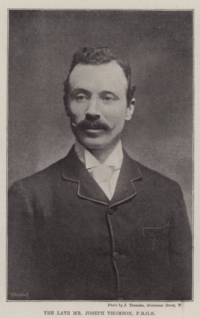 Le défunt M. Joseph Thomson, FRGS - English Photographer