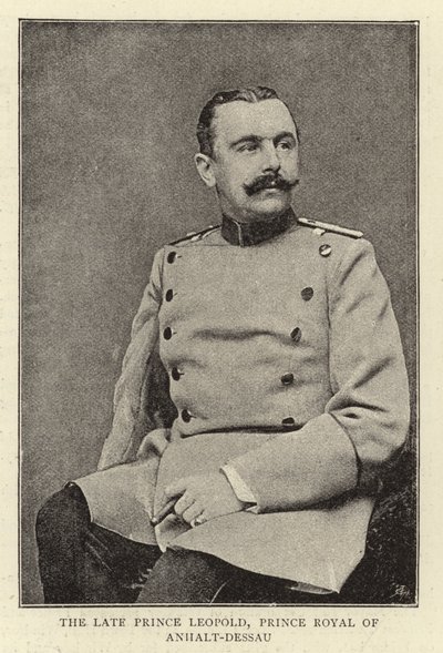 Feu Prince Léopold, Prince Royal d