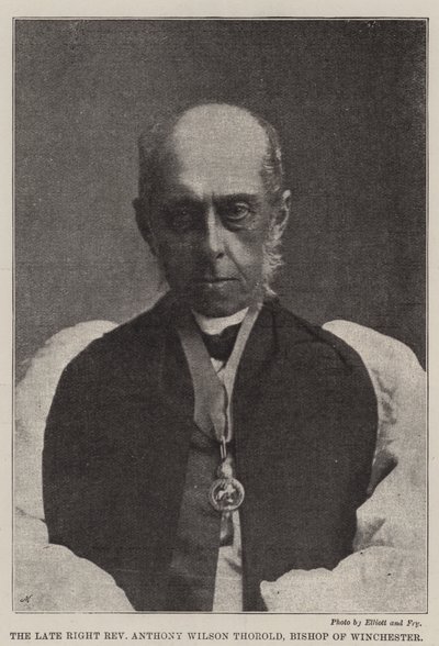Feu le très révérend Anthony Wilson Thorold, évêque de Winchester - English Photographer
