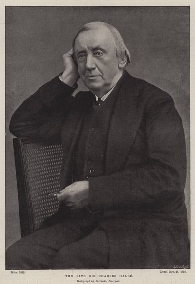 Feu Sir Charles Halle - English Photographer