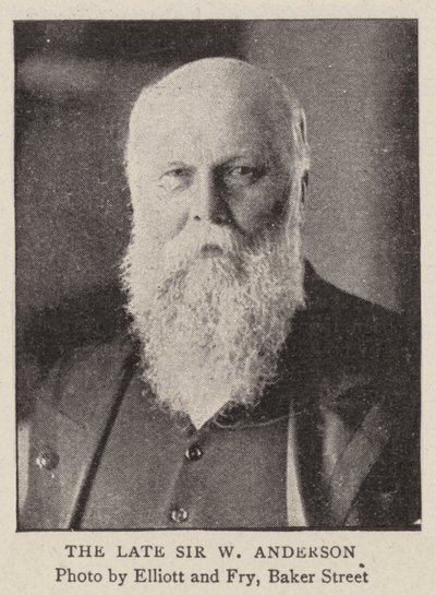 Feu Sir W Anderson - English Photographer