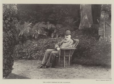 Le dernier portrait de M. Gladstone - English Photographer