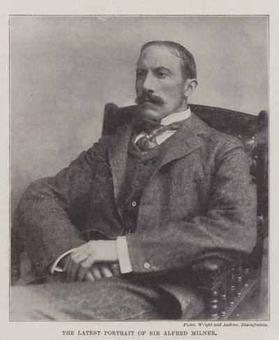 Le dernier portrait de Sir Alfred Milner - English Photographer