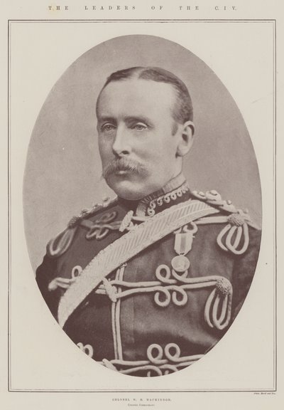 Les dirigeants du CIV, Colonel W H Mackinnon, Colonel Commandant - English Photographer