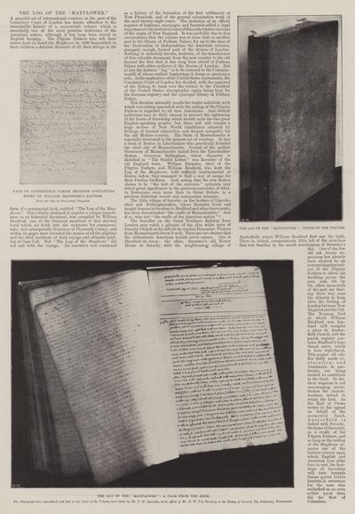 Le journal de bord du Mayflower - English Photographer