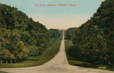 La Longue Avenue, Château de Windsor en Angleterre - English Photographer