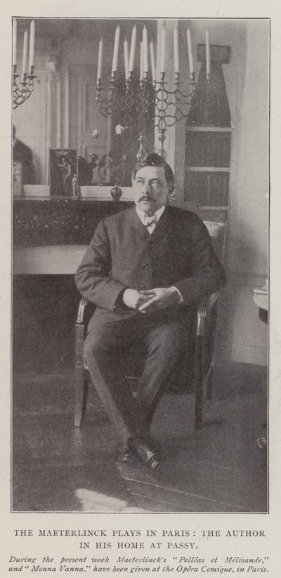 Les pièces de Maeterlinck à Paris, l