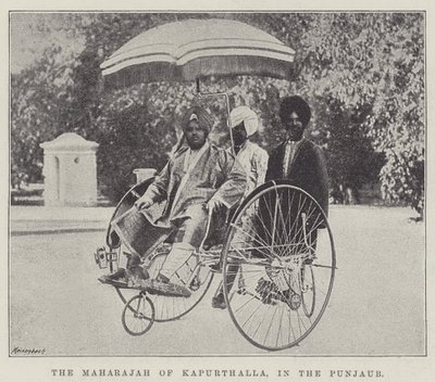 Le maharajah de Kapurthalla, au Pendjab - English Photographer