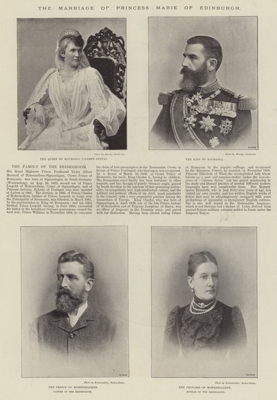 Le mariage de la princesse Marie d