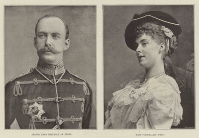 Le mariage du prince de Pless - English Photographer