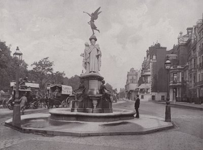La fontaine commémorative à Park Lane - English Photographer