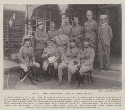 Le Gouverneur Militaire de la Colonie de la Rivière Orange - English Photographer