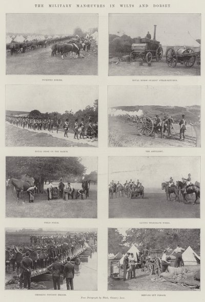 Les manœuvres militaires dans le Wiltshire et le Dorset - English Photographer