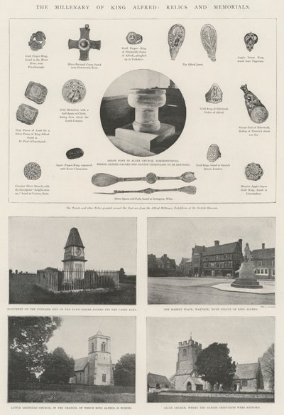 Le millénaire du roi Alfred, reliques et mémoriaux - English Photographer